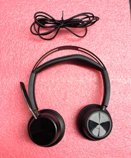 WORKING Plantronics Poly Voyager Focus 2 UC Wireless Headset **ONLY**