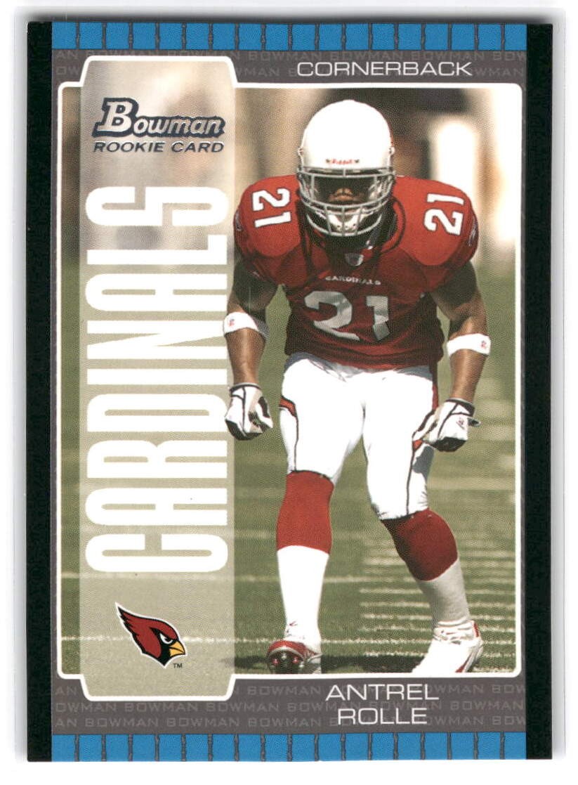 Antrel Rolle Bowman #127 Base