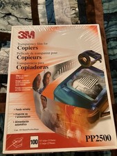 3M PP2500 Transparency Film for Copiers, 100 Sheets, 8.5 x 11 Letter, MPN PP2500