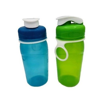 Rubbermaid Refill Reuse 14 oz Chug Bottles Green & Blue 2 Pack
