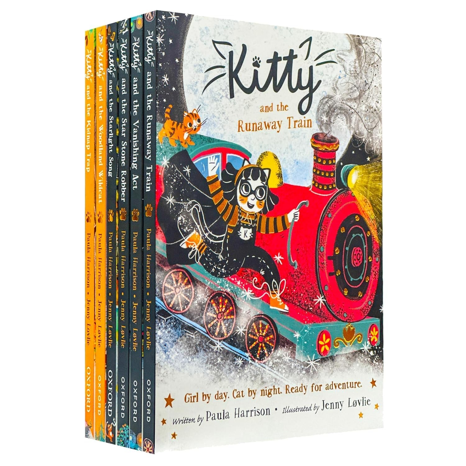 Paula Harrison Kitty Series 6 Books Set (Books 7-12) (Runaway T | Paula Harrison