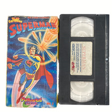 Superman Cartoons Vol. 2 (1989), VHS Movie, UA Video (1989), Max Fleisher