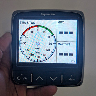 Raymarine I70 Multifunction Instrument Display Unit With Silicon Cover (Used)