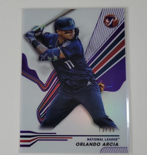 2024 Topps Pristine Orlando Arcia All-Star Game Serial #72/99 Braves #284