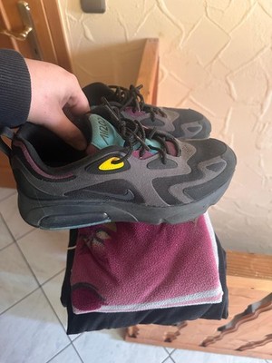 Nike Air Max 200 Schwarz Bordeaux Gr. 43