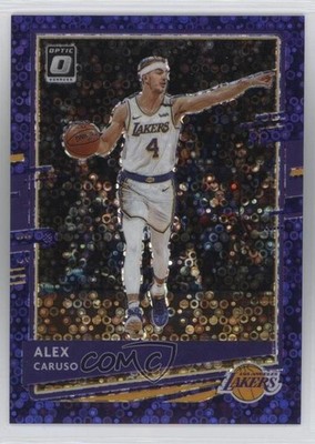 2020-21 Panini Donruss Optic Fast Break Purple Prizm 19/95 Alex Caruso #98 1j69