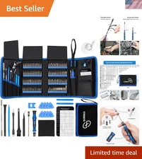 Professional 142-Piece Screwdriver Kit with Accessories & Durable Design