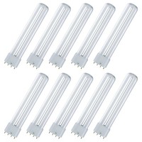 10X Osram Dulux L 18W/840 2G11 Lumilux Neutralweiß 4000K Kompaktleuchtstofflampe