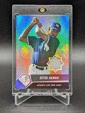 2004 Topps Clubhouse Collection Estee Harris Rookie Jersey Black #d 9/25 RC SSP