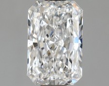 Radiant 1.35 ct Labgrown Loose Diamond Color-undefined Clarity-VS2 IGI Certified