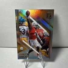 2021 Panini Donruss Elite - Rookies Quincy Roche #165 Silver /999 (RC)