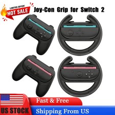 Joy-Con Grip 4 Pack,Steering Wheels for Nintendo Switch 2 Controller,Ergonomic,b