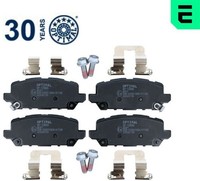 Optimal BP-12890 Bremsbelagsatz FüR Scheibenbremse Bremsbelagsatz FüR Honda