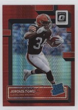 2022 Panini Donruss Optic Rated Rookie Red Hyper Prizm Jerome Ford #280 10ps