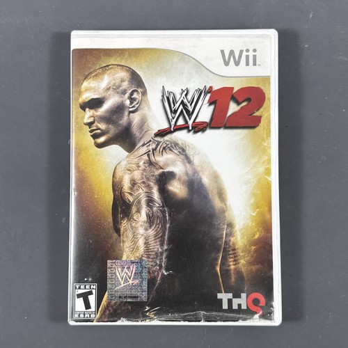 WWE 12 Nintendo Wii Complete CIB Tested