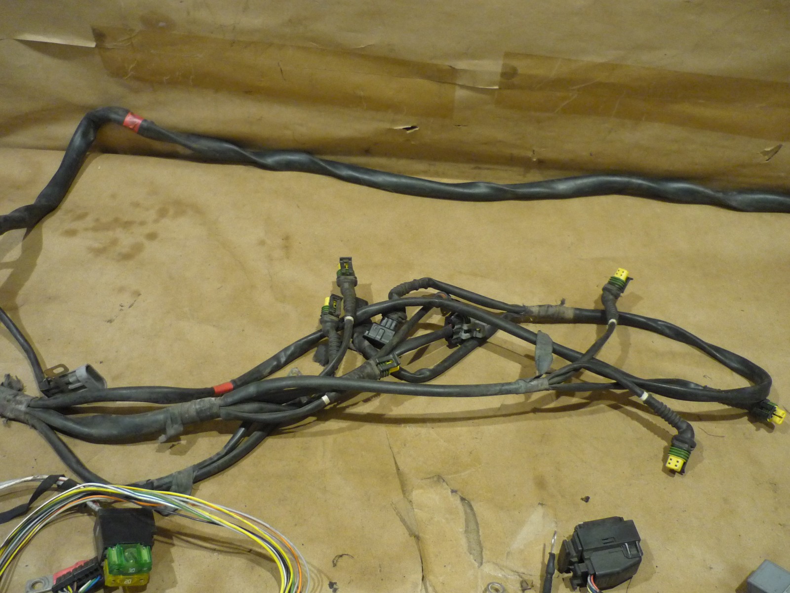 Ferrari 360 F1 Transmission Connection Wiring Cables Harness - P/N 181343