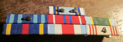 US Military Modern Era Air Force Ribbon Bar Rack Set of 7 USAF | eBay