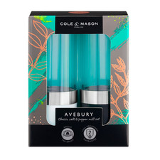 Cole & Mason Avebury Black & White Mill Set