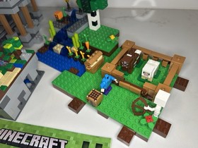 LEGO Minecraft Lot. 21118, 21113, 21107, 21114, 21102, 21105,853610 99% Complete