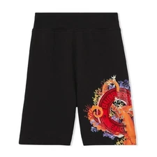 Burberry Kids Graphic Coral Logo Bermuda Shorts