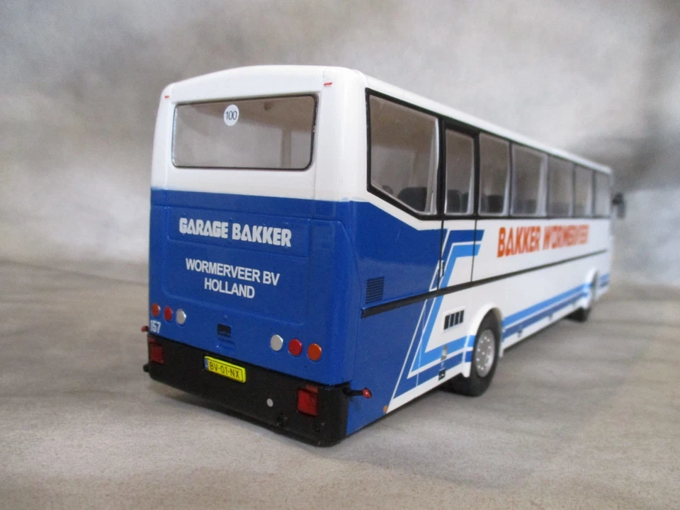 Hachette IXO 1987 Bova Bakker Wormerveer  Bus 10.5 in 1:43 Diecast & Plastic - Image 3 of 4