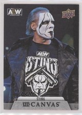 2021 Upper Deck AEW All Elite Wrestling Canvas Sting #C-18 0vn4