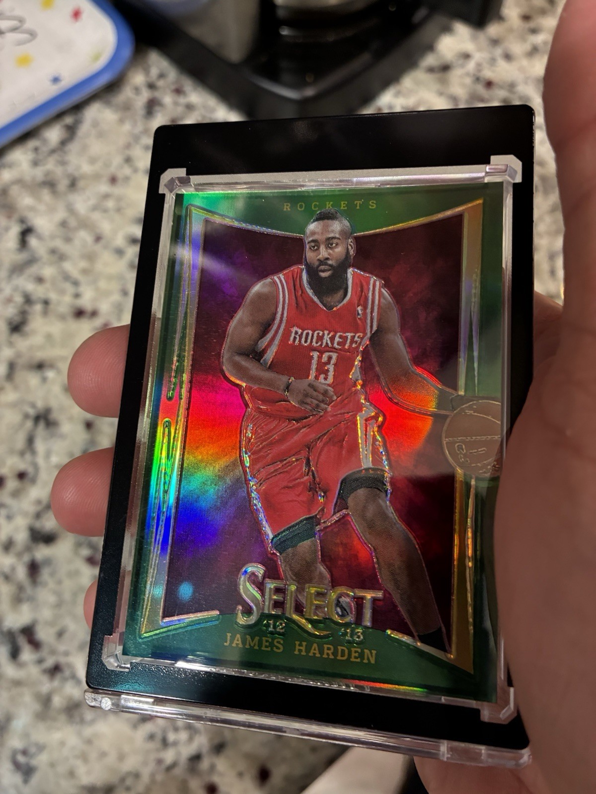 2012 Panini Select Green 5/10! James Harden 1st Year Select! WOW! Beauty!
