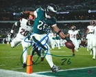 Saquon Barkley Autographed Philadelphia Eagles 8x10 Photo #1 with COA/Hologram