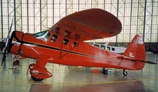 Howard DGA-8 USA High-Wing Light Desktop Wood Airplane Model Large Scale 1/32