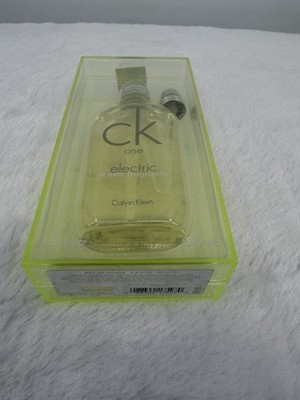 CK One Electric Calvin Klein 3.4 oz EDT Spray Rare Discontinued
