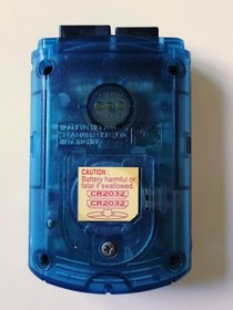 SEGA DREAMCAST VMU BLUE MEMORY CARD New Batteries Works Great