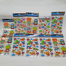 Lot/10 Jot Pop Up Stickers 3D Dinosaurs Colorful Crafts Scrapbooking 140 Sticker