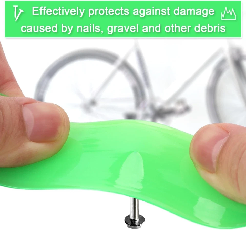 2 Stück Fahrradreifen Einlage Liner Pannenschutzband Fahrrad Reifen Schlauch Pro - Bild 3 von 4