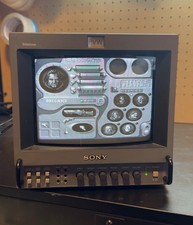 Sony PVM-8045Q Trinitron CRT Monitor 8   Black  white Only 