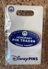 Prendedor Honorario Disney Insignia Comerciante Nombre Miembro del Elenco Prendedor "¿Quieres Comerciar?" Pin EN MANO