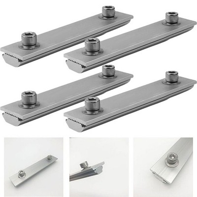 1PC *NEW Solar Rails Connectors Solar Panel Mounts 14cm Connection Block