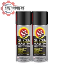 Fluid Film AS11B Black Undercoating Spray Rust Inhibitor Protection Black 2-Pack