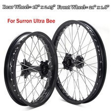 21*1.6 + 18*2.15 Felgen Radsatz Wheels Räder Speichen für Surron Ultra Bee eBike