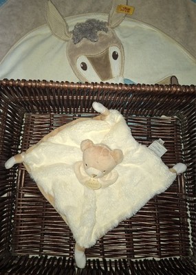  Teddybär Schmusetuch von DouDou neuwertig aus privater Sammlung 
