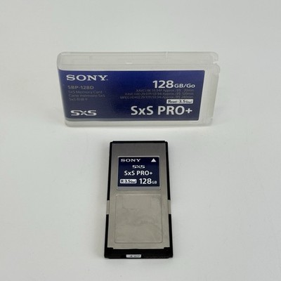 Sony SBP-128D 128GB SxS PRO+ D-Series Memory Card 4K XAVC F5 F55 