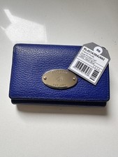 Mulberry French Purse Neon Blue 