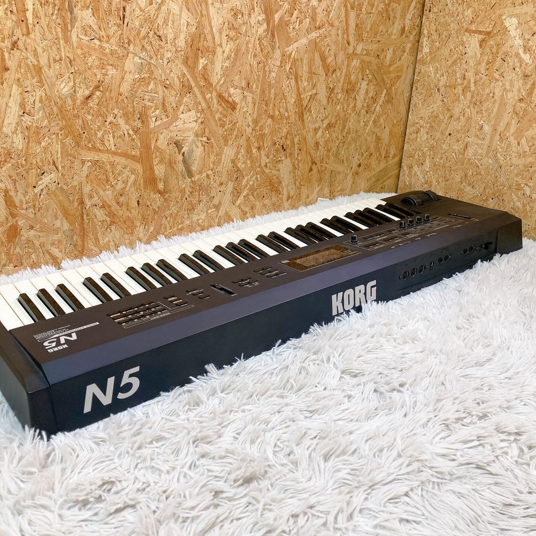 Korg N5 Synthesizer Expanded 61 KEY Performance Synth Black