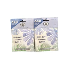 Fresh Scents Palm Trees Ocean Breeze Sachets 2 Packs Of 2 Willowbrook New