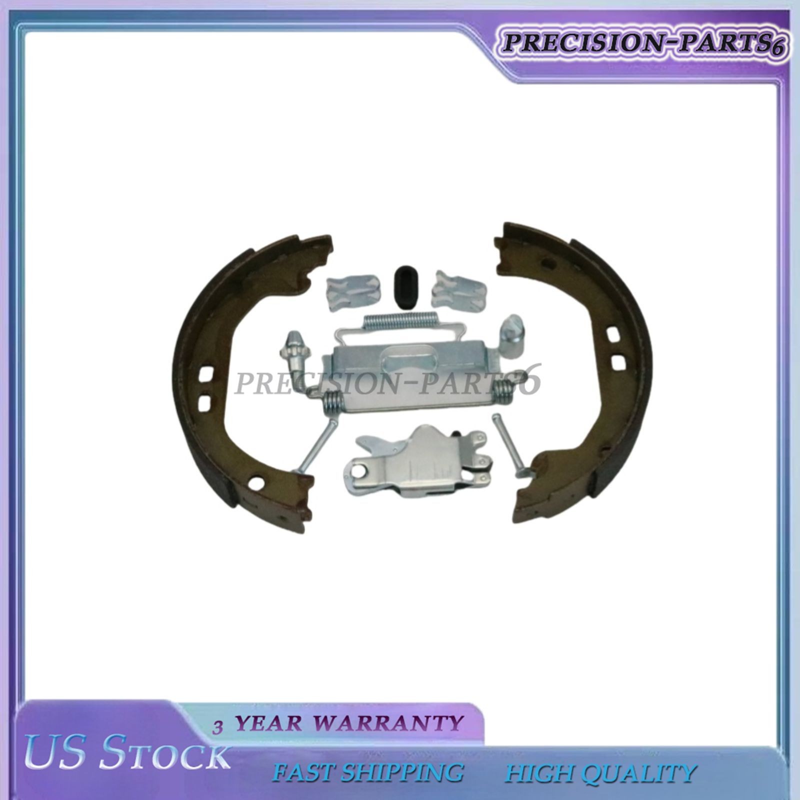 Parking Brake Shoes & Accessory Fastener Kits Fit Maserati Ghibli Quattroporte/
