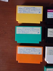 10 GAMES LOT for Nintendo Famicom NES MegaMan Parodius Macross Twin Bee Ninja +
