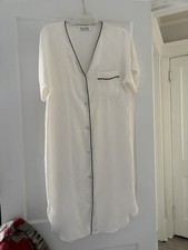 Vintage Christian Dior Women’s Ivory Nightgown Sm Made In USA