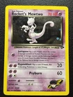 Pokemon Rocket’s Mewtwo 14/132 Gym Challenge Vintage Holo Card WOTC (MP)