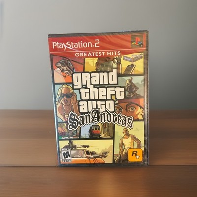 Grand Theft Auto: San Andreas (Greatest Hits) PS2 (Brand New Factory Sealed