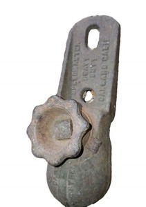 Vintage SPEEDMASTER Calif California Custom cast iron trailer hitch 