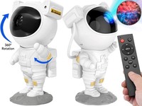 Nachtlichtprojektor Sternenprojektor Astronaut LED FüR Kinder Fernbedienung